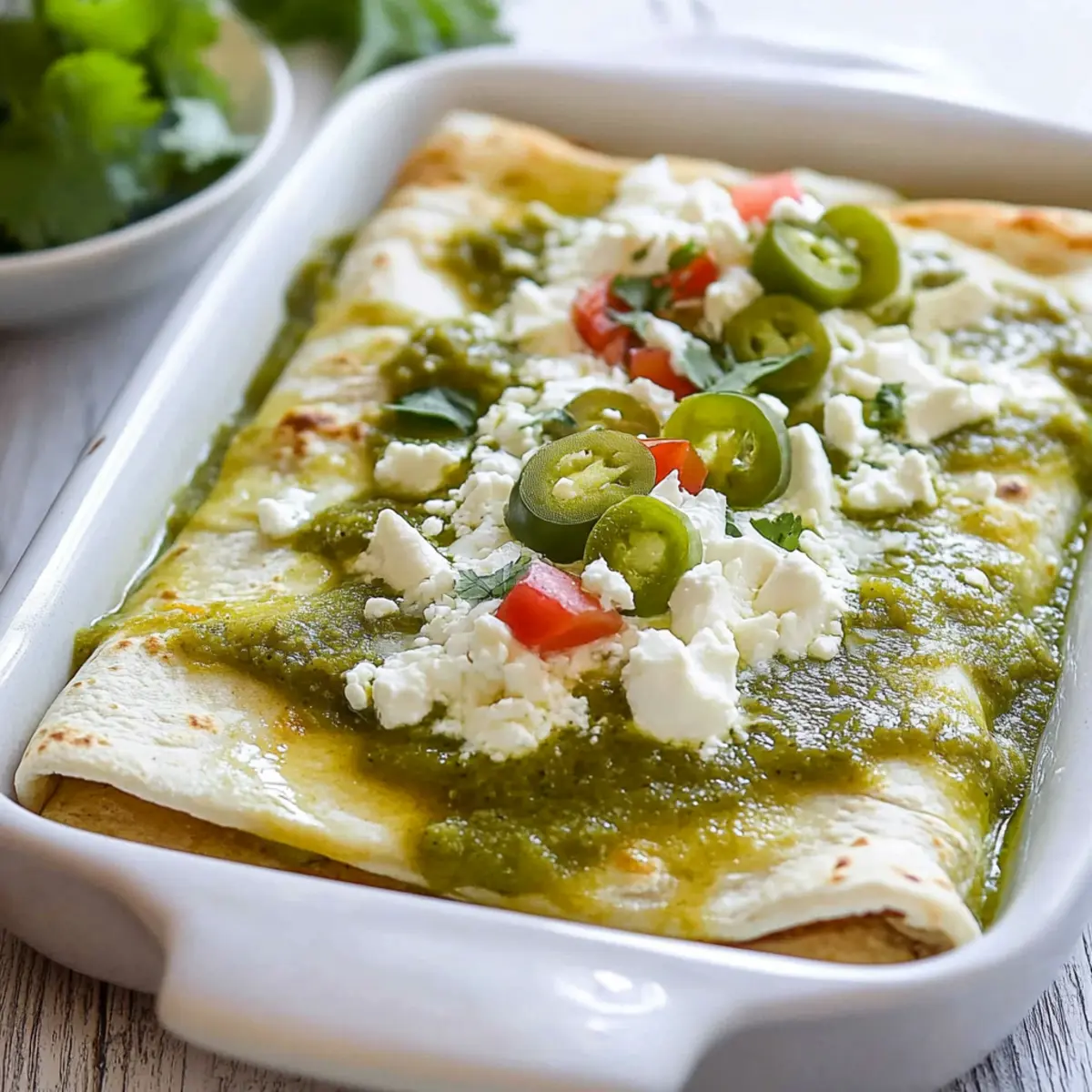 Enchiladas Verdes