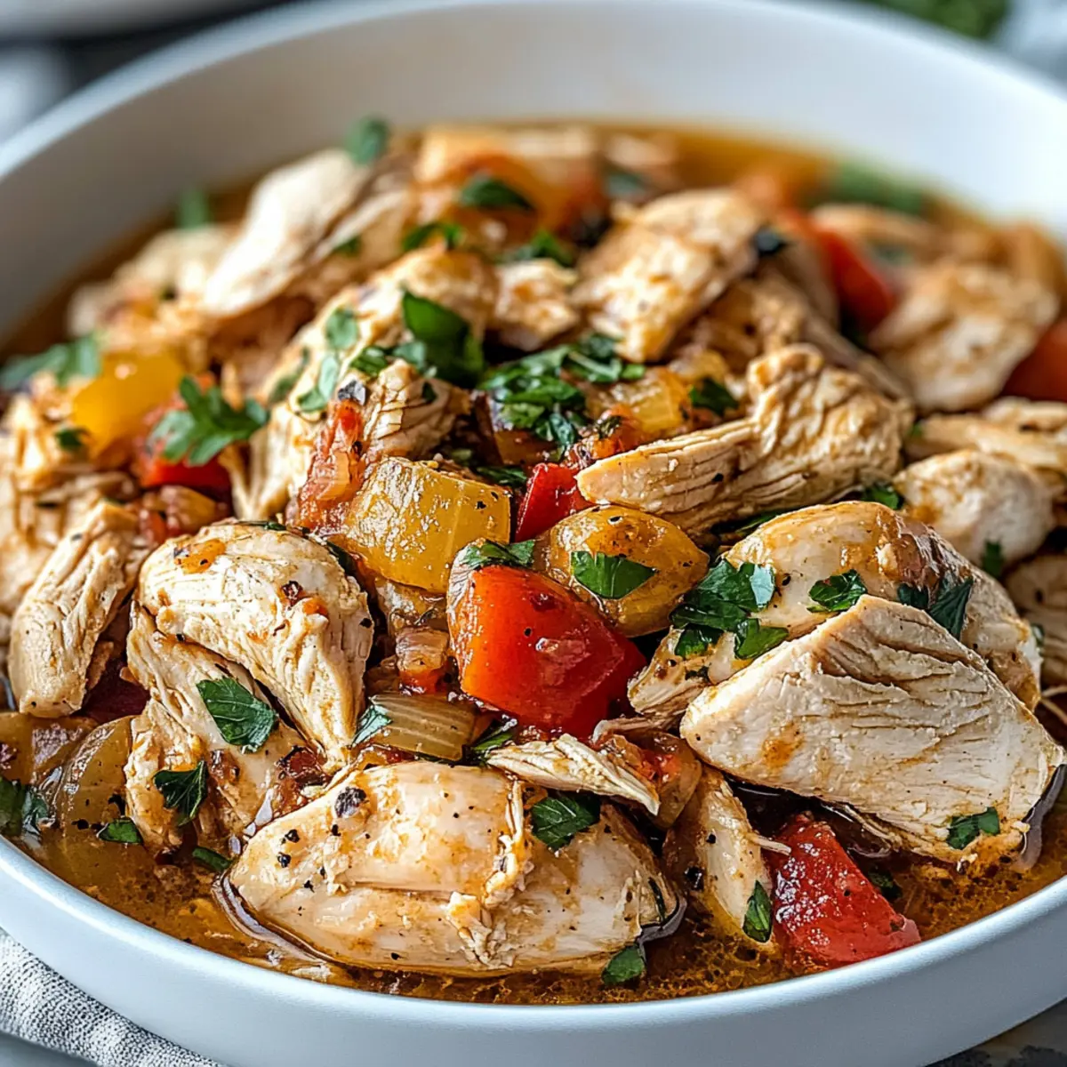 Crockpot Italian Chicken