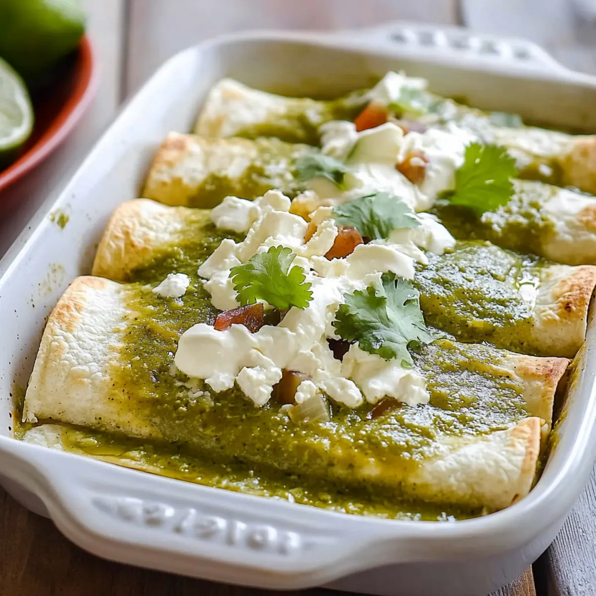 Enchiladas Verdes