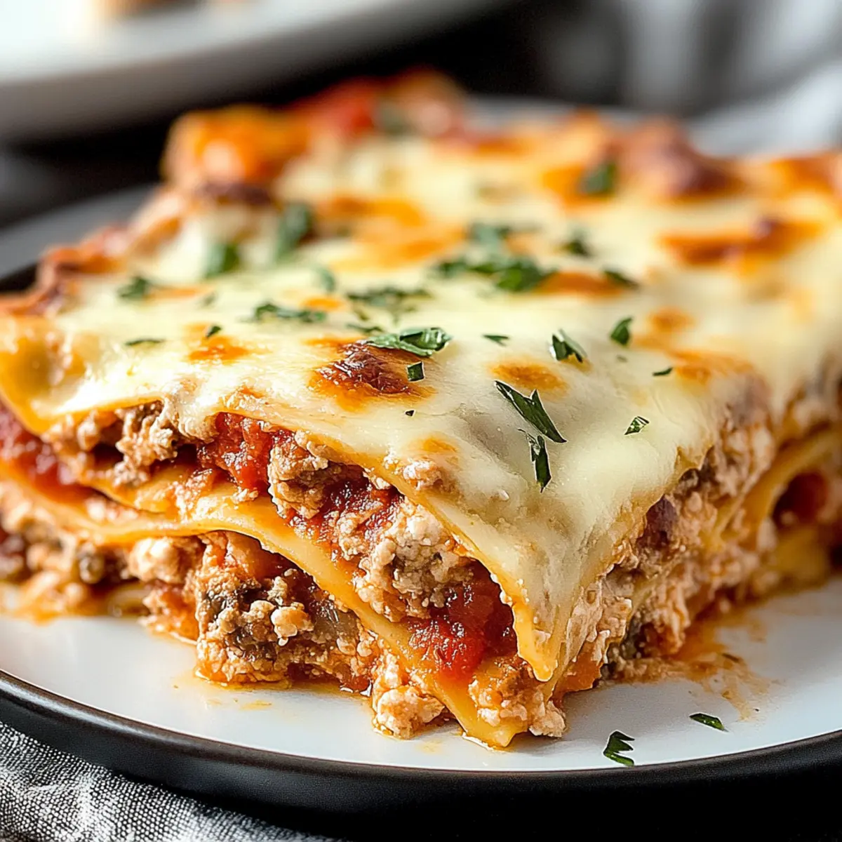Low Carb Keto Lasagna
