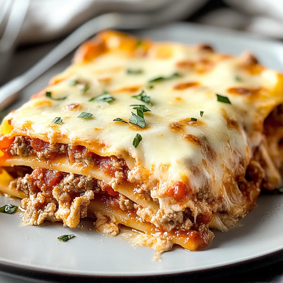 Low Carb Keto Lasagna