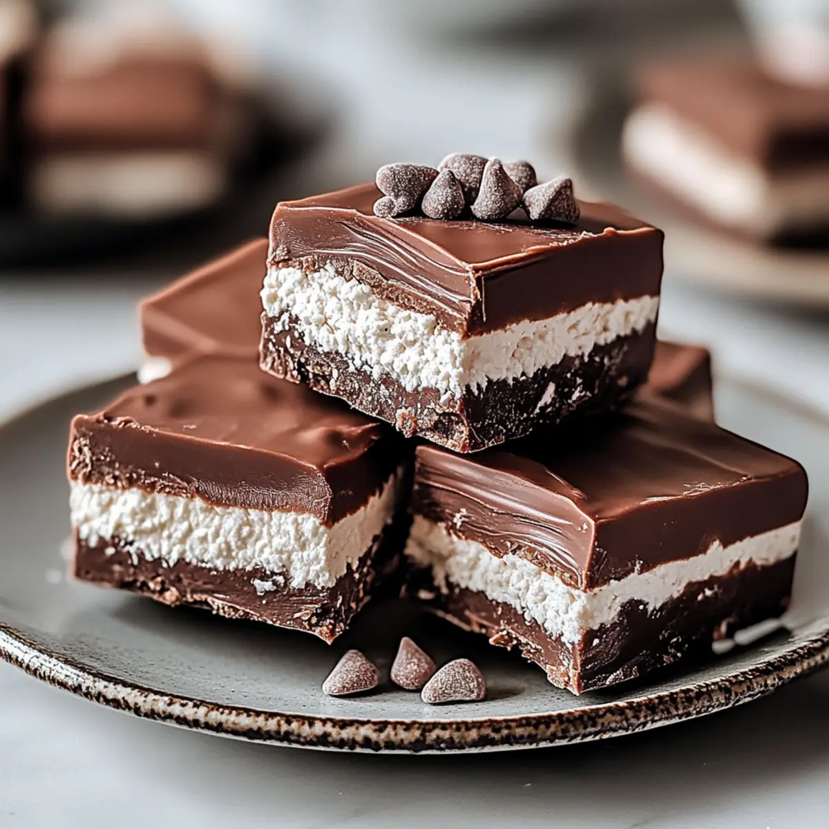 2 Ingredient Healthier Cottage Cheese Candy Bars