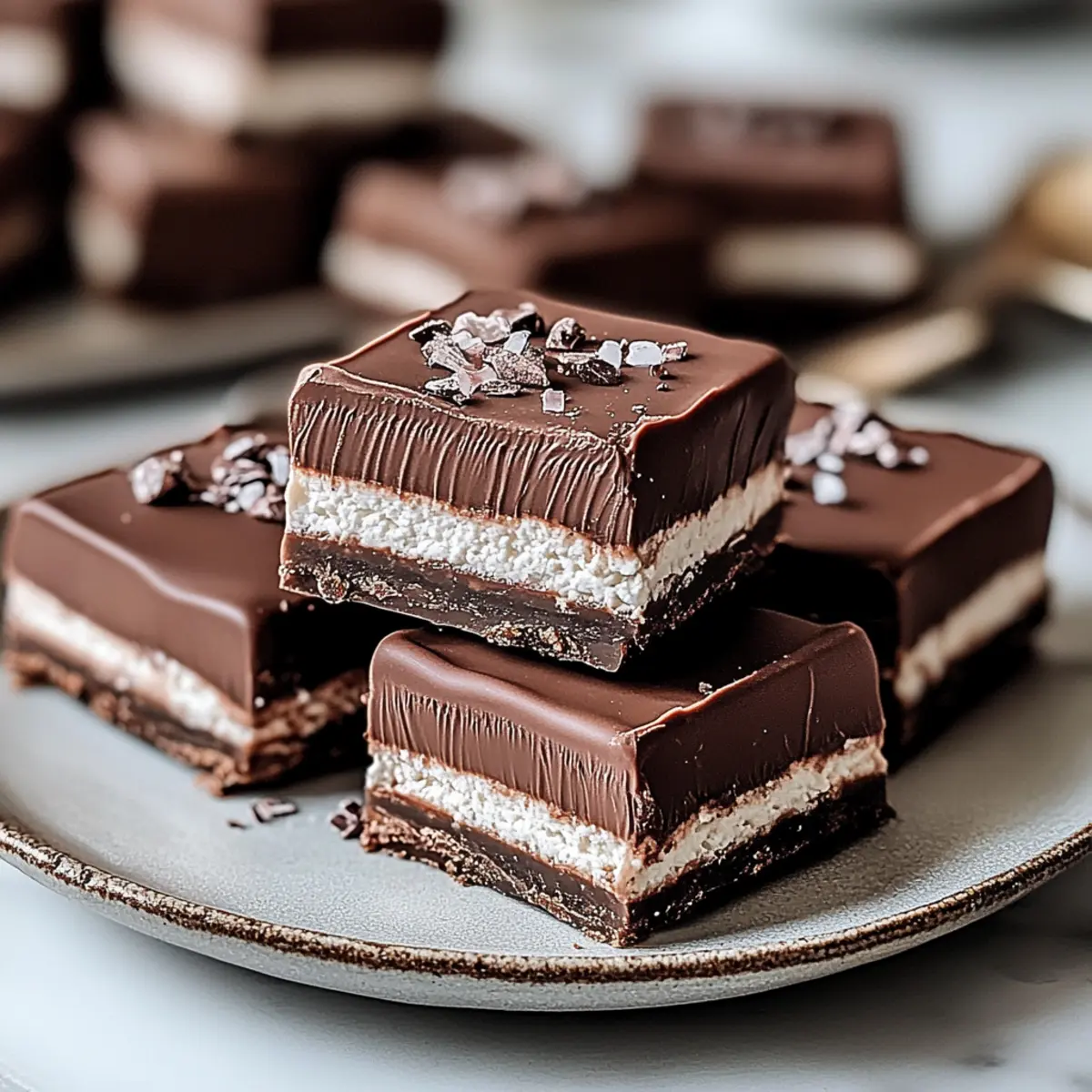 2 Ingredient Healthier Cottage Cheese Candy Bars