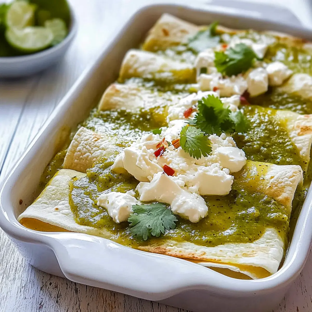 Enchiladas Verdes