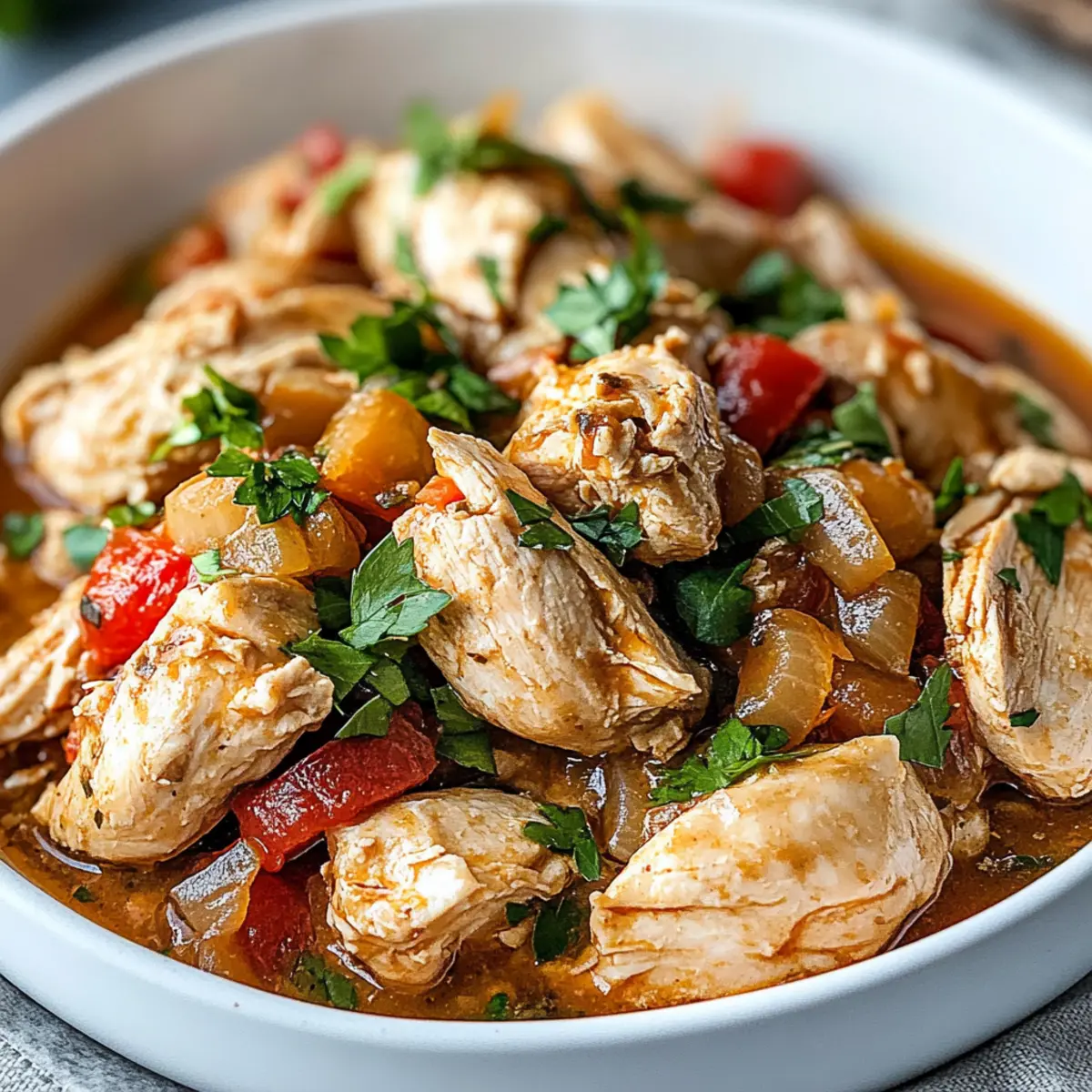 Crockpot Italian Chicken
