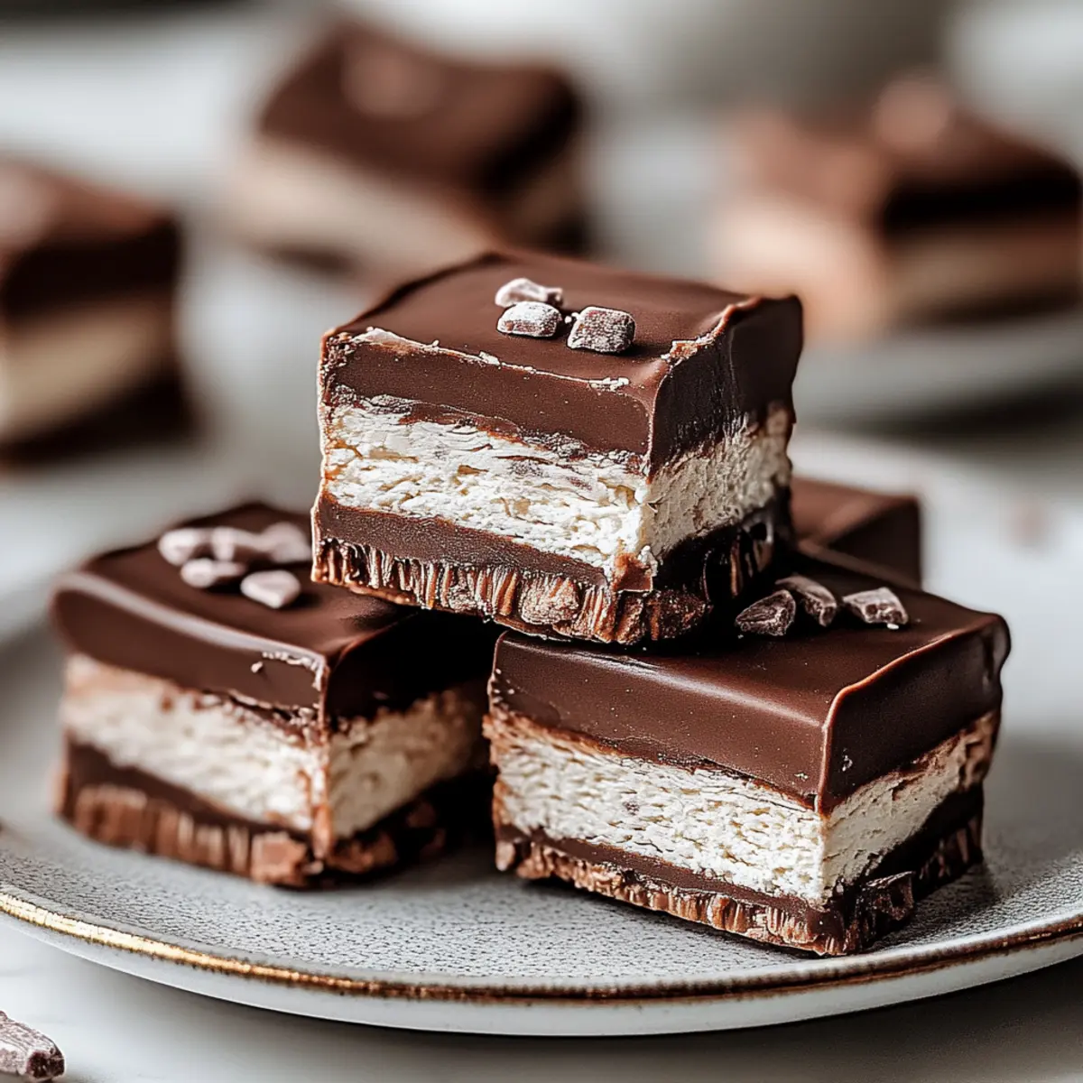 2 Ingredient Healthier Cottage Cheese Candy Bars