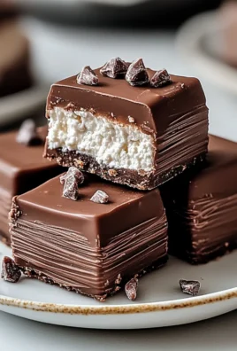 2 Ingredient Healthier Cottage Cheese Candy Bars