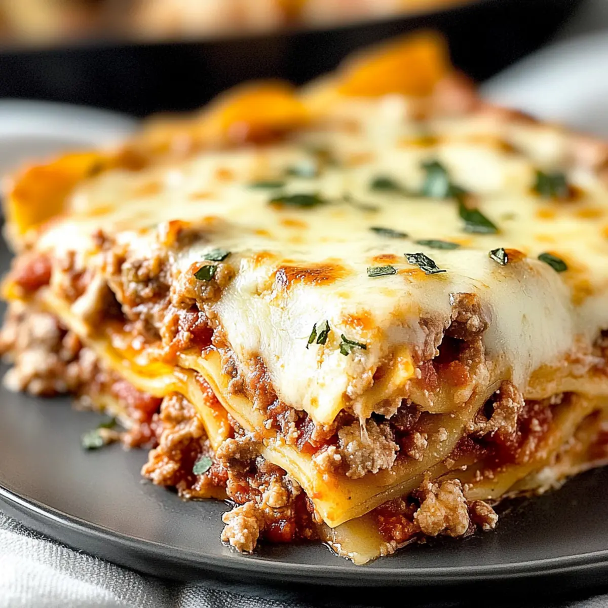 Low Carb Keto Lasagna