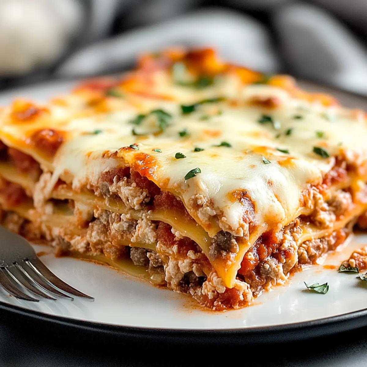 Low Carb Keto Lasagna