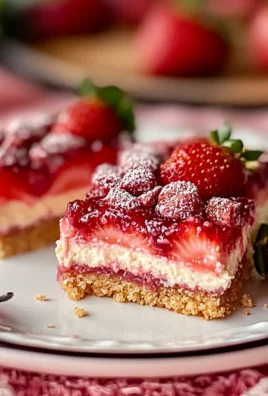 Strawberry Cheesecake Bars