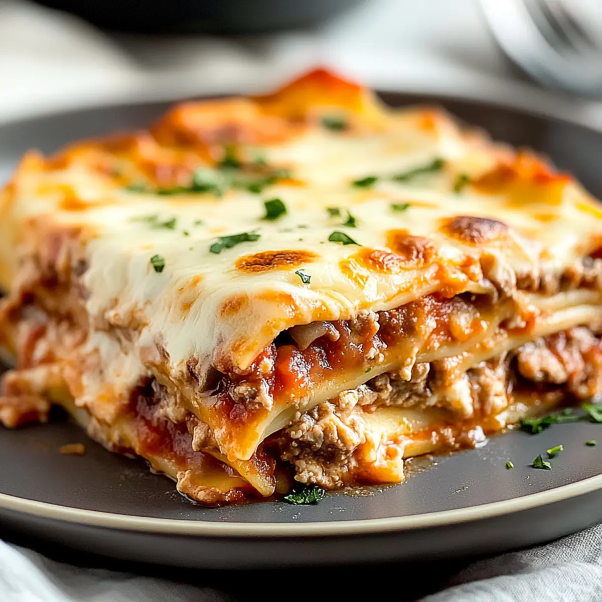 Low Carb Keto Lasagna