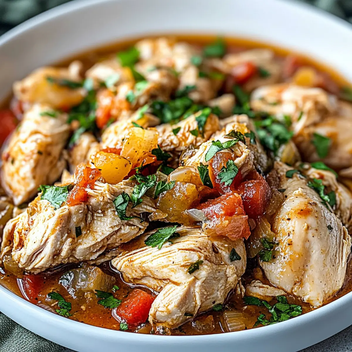Crockpot Italian Chicken
