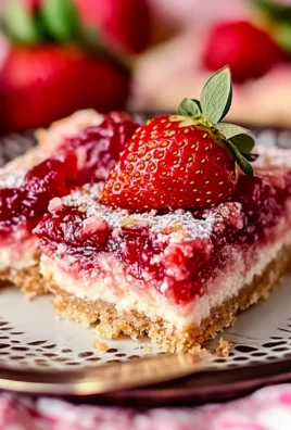 Strawberry Cheesecake Bars
