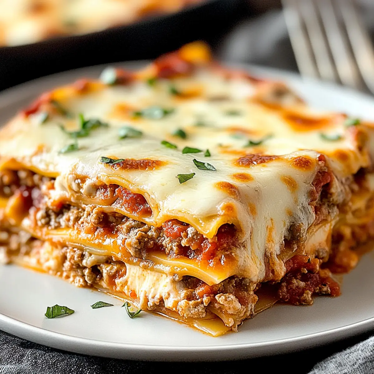 Low Carb Keto Lasagna