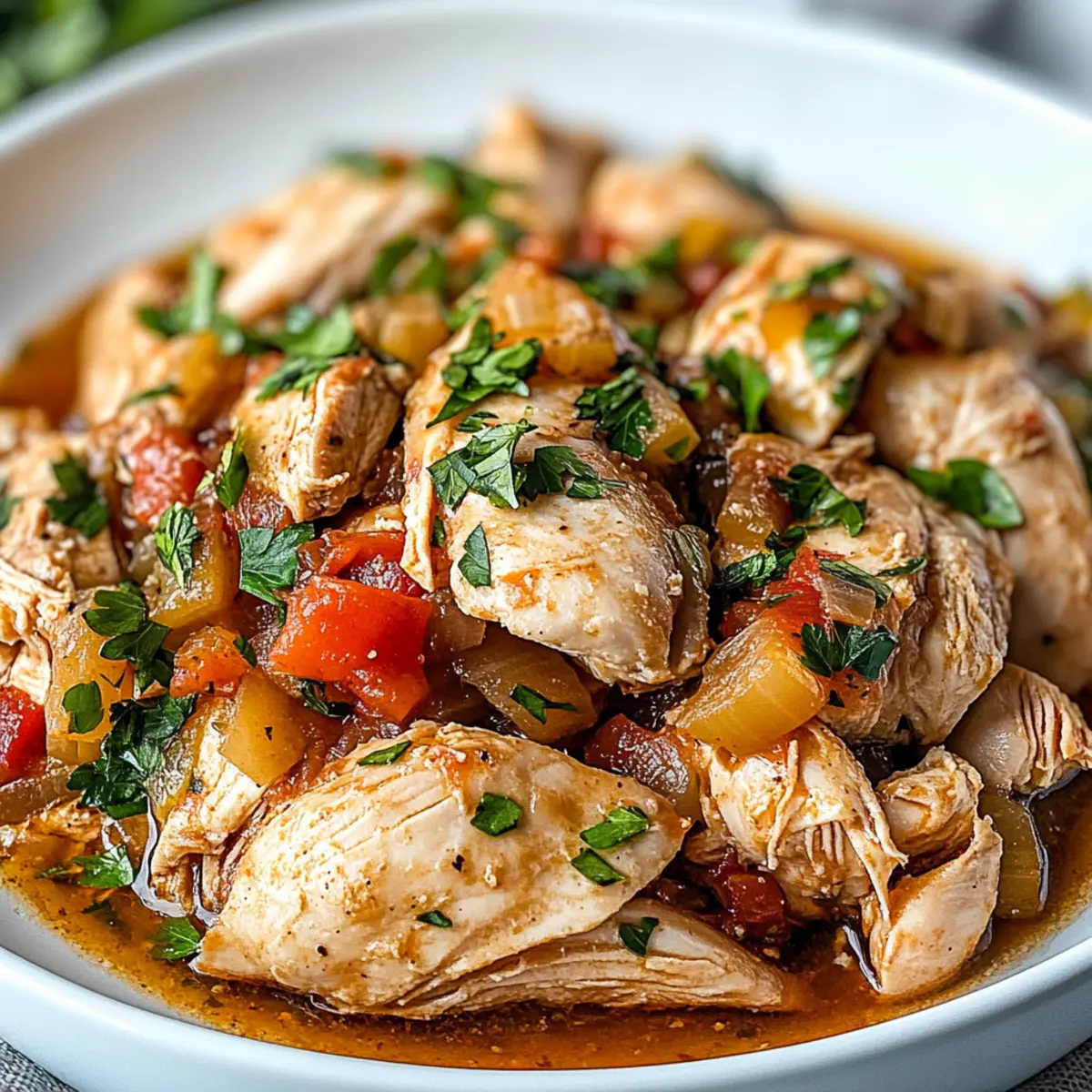 Crockpot Italian Chicken