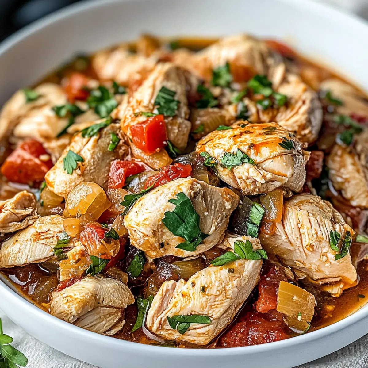 Crockpot Italian Chicken