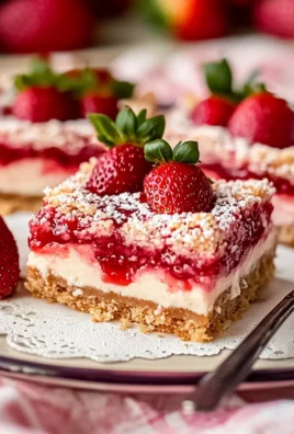 Strawberry Cheesecake Bars