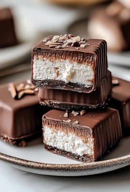 2 Ingredient Healthier Cottage Cheese Candy Bars