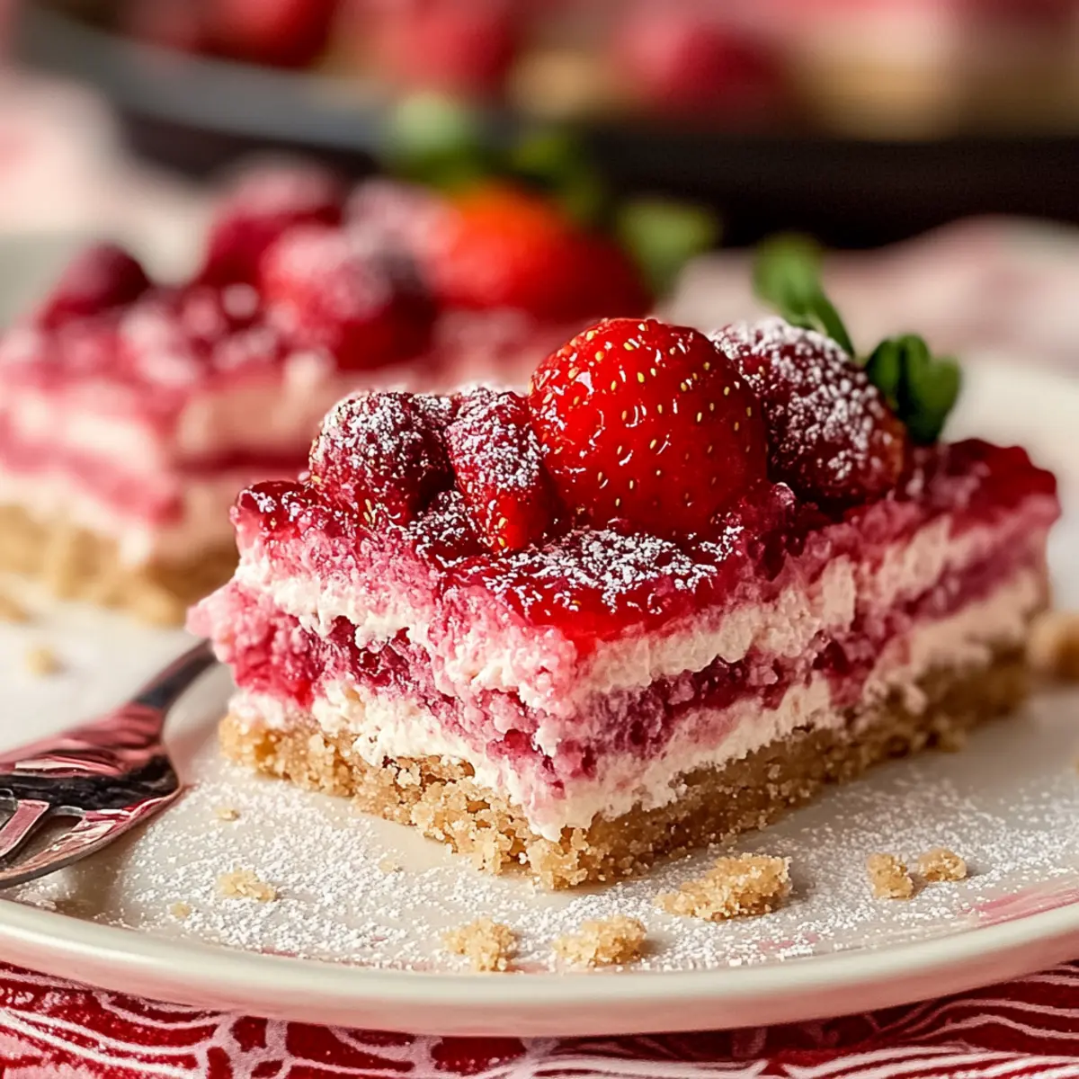 Strawberry Cheesecake Bars