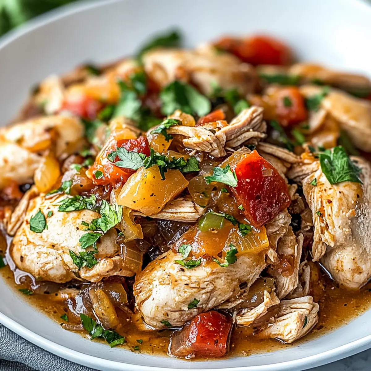 Crockpot Italian Chicken