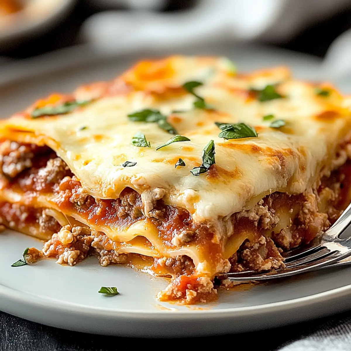 Low Carb Keto Lasagna