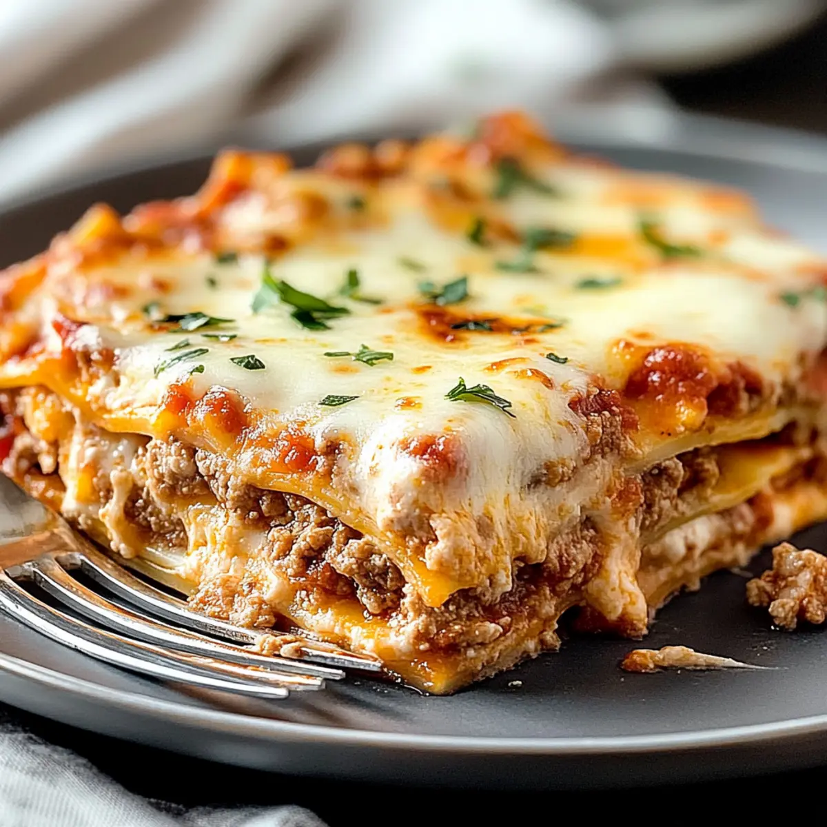 Low Carb Keto Lasagna