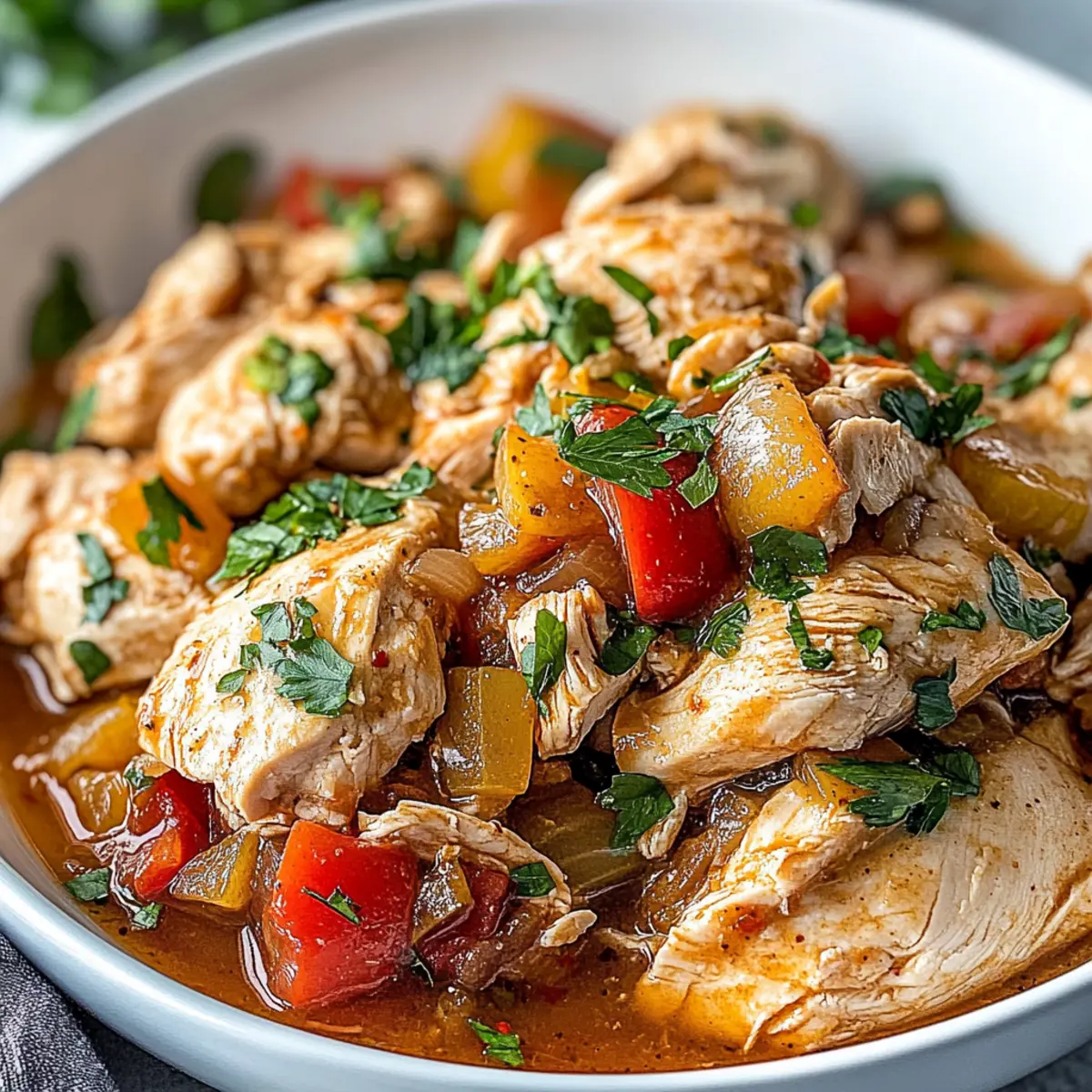 Crockpot Italian Chicken