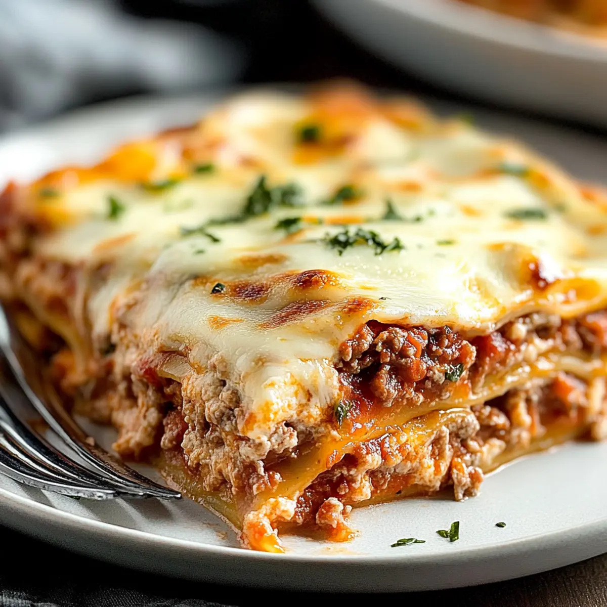 Low Carb Keto Lasagna