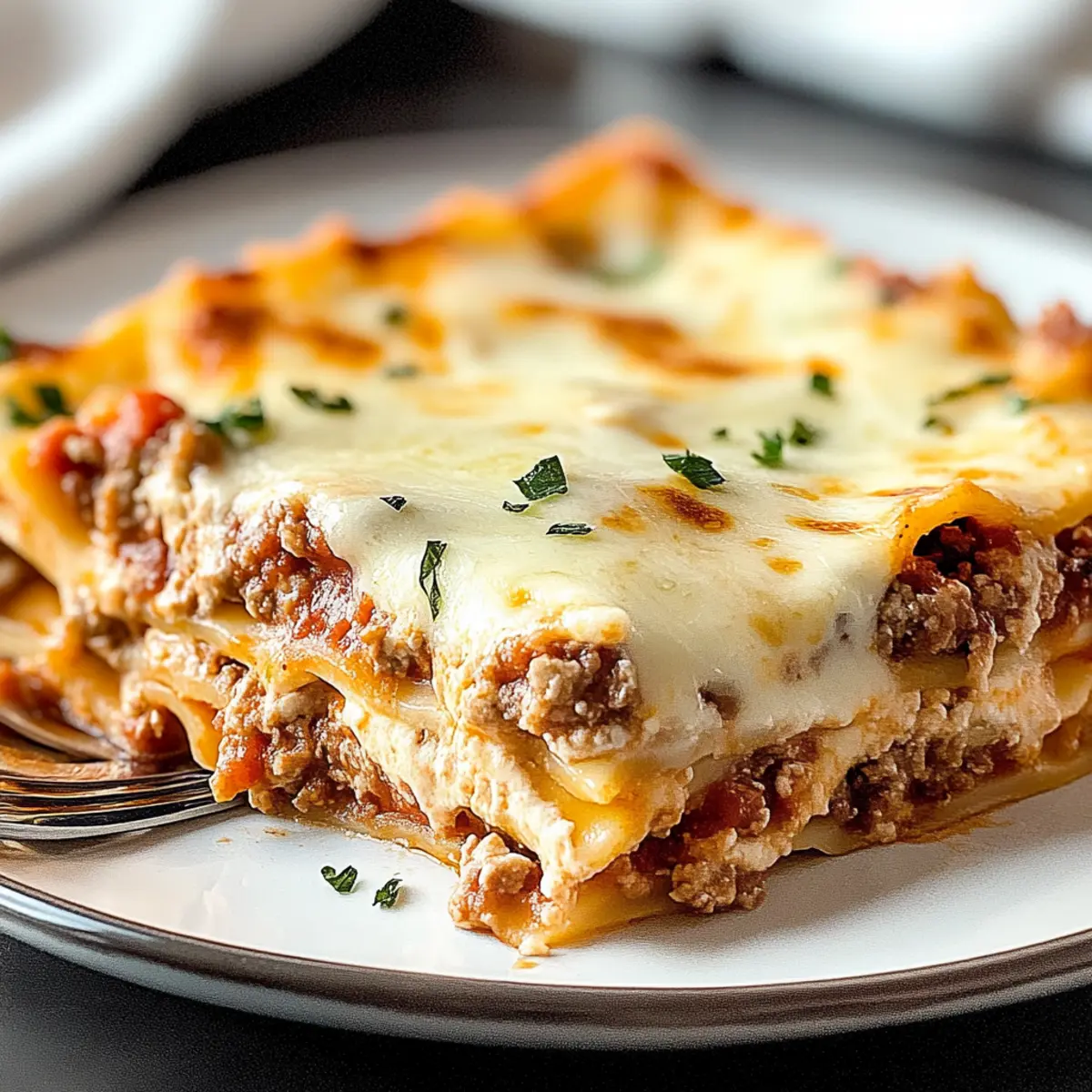 Low Carb Keto Lasagna