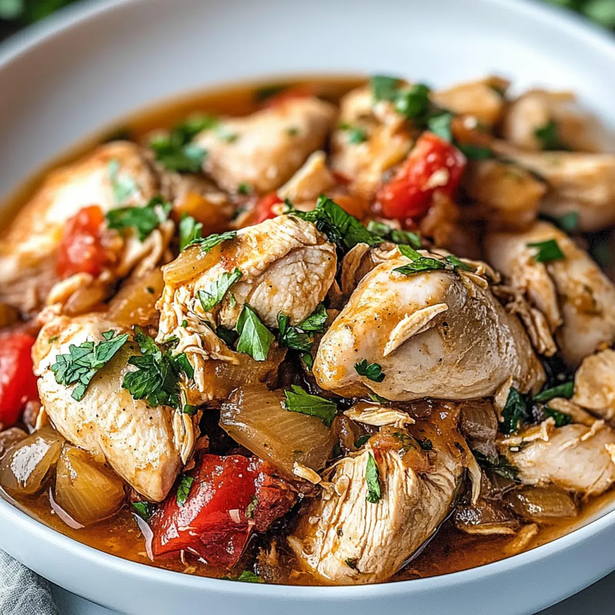 Crockpot Italian Chicken