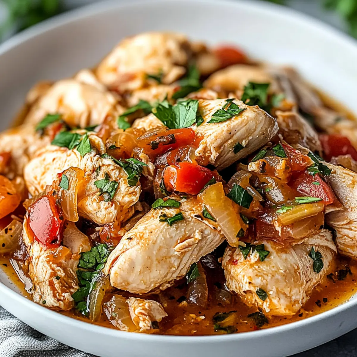Crockpot Italian Chicken