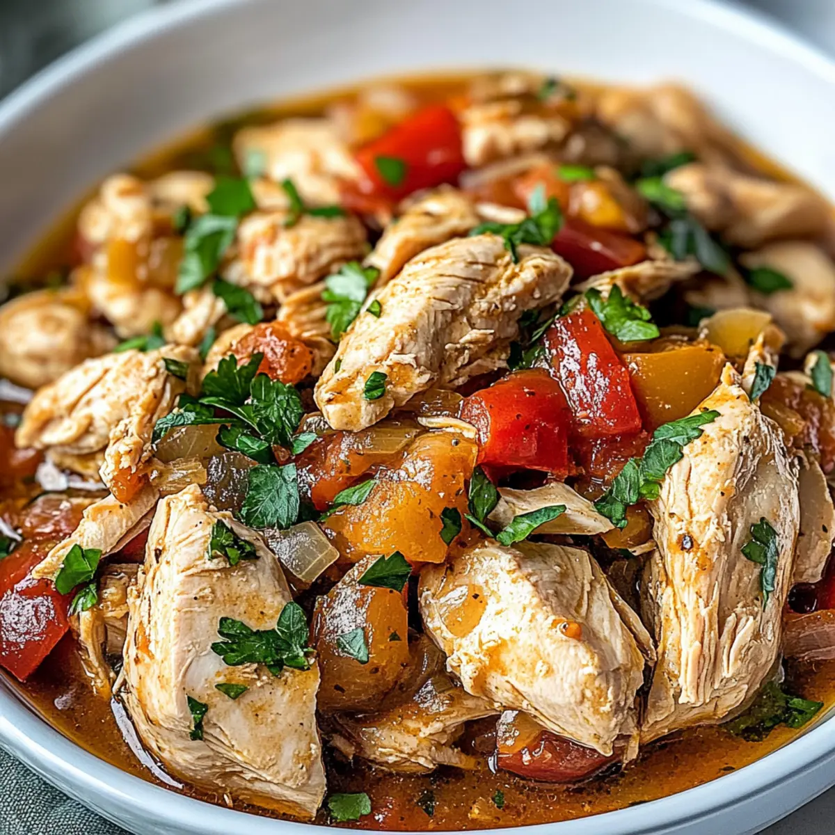 Crockpot Italian Chicken
