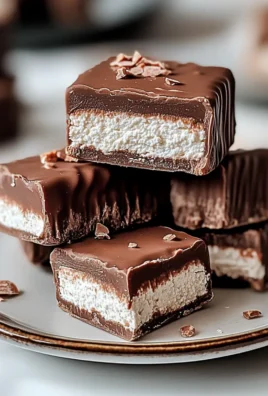 2 Ingredient Healthier Cottage Cheese Candy Bars