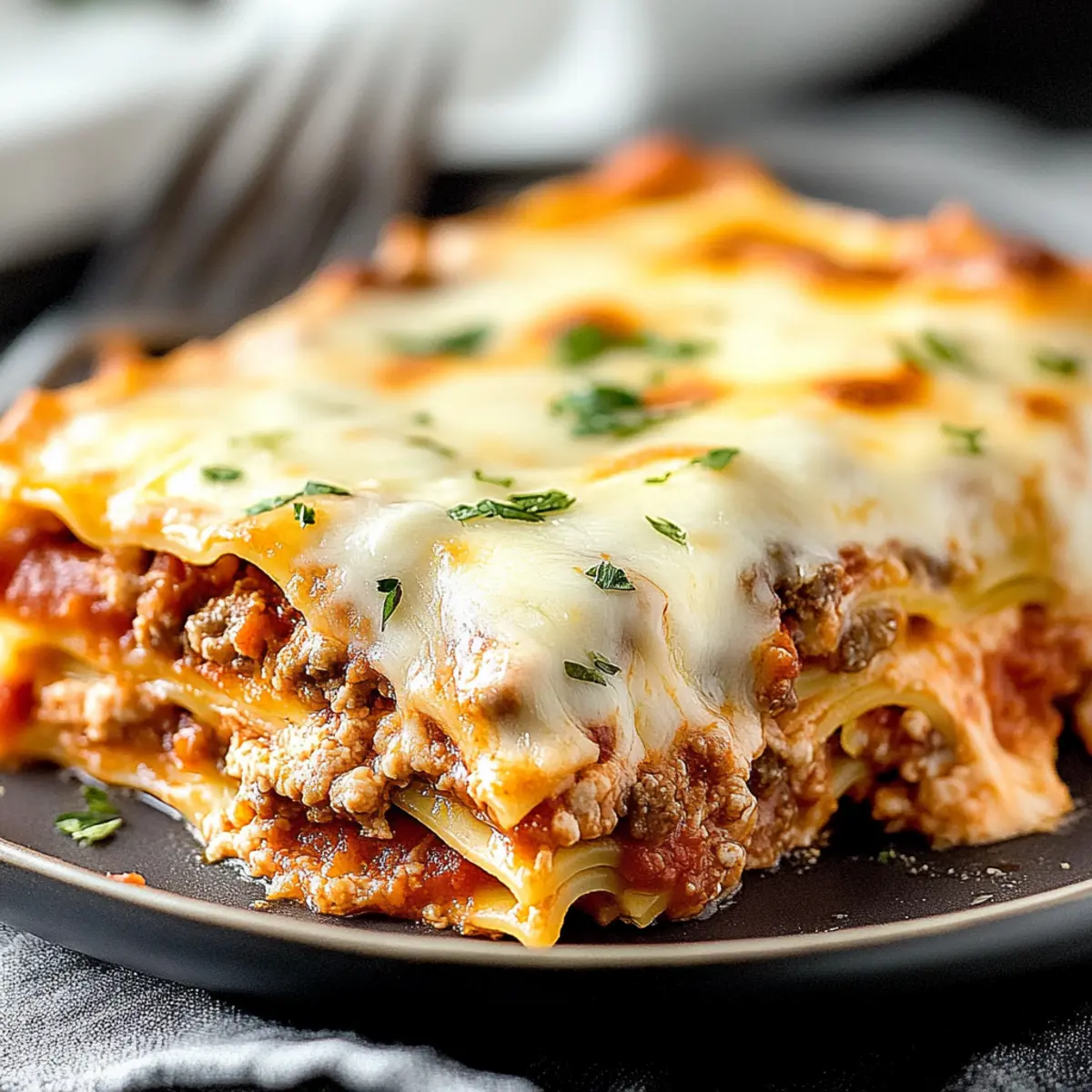Low Carb Keto Lasagna