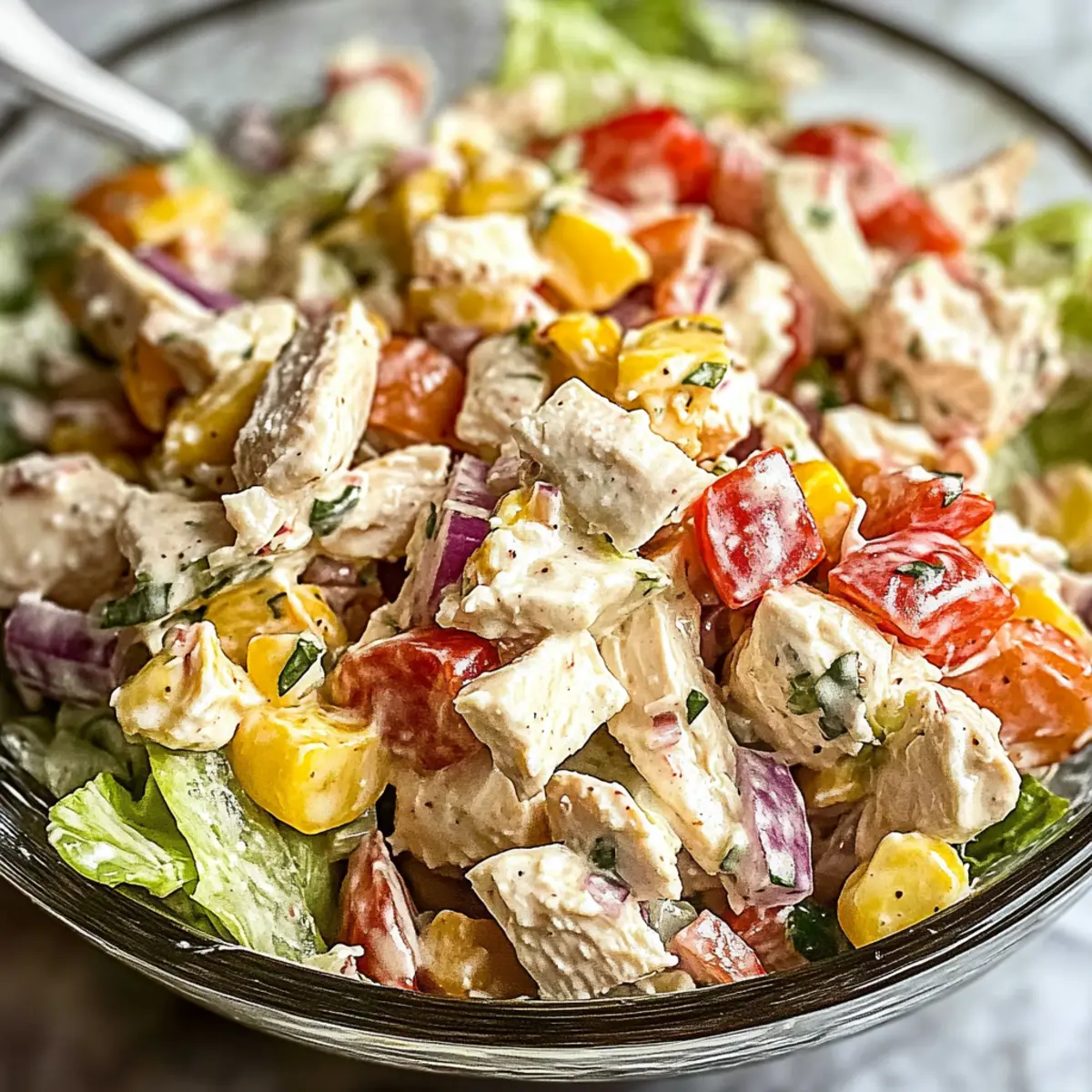 Italian Grinder Chicken Salad