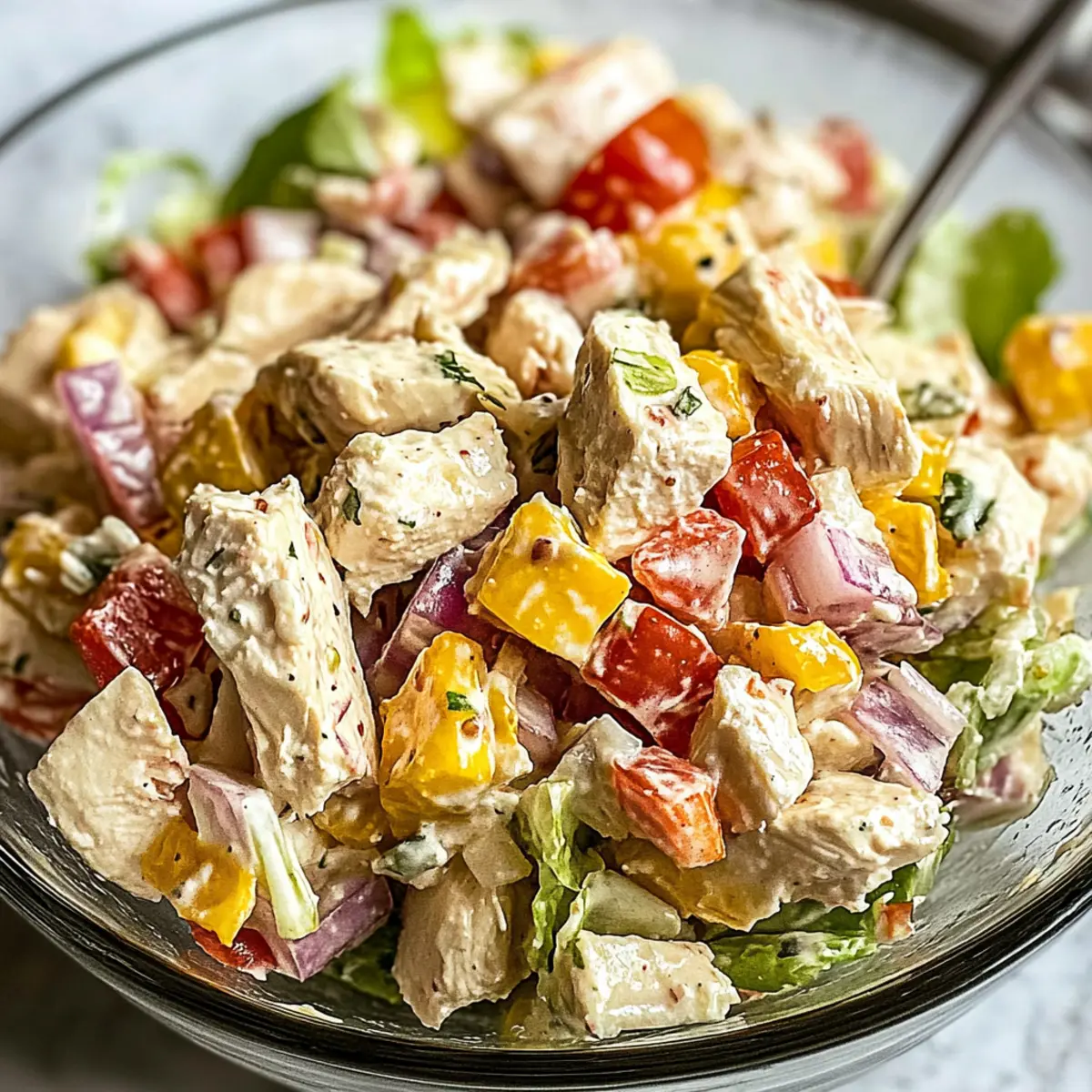 Italian Grinder Chicken Salad