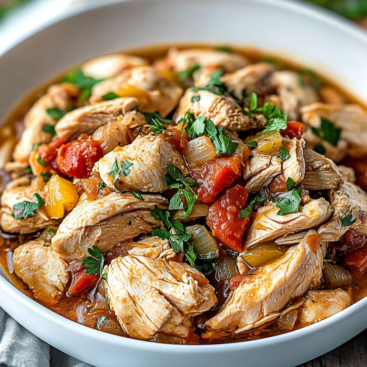 Crockpot Italian Chicken