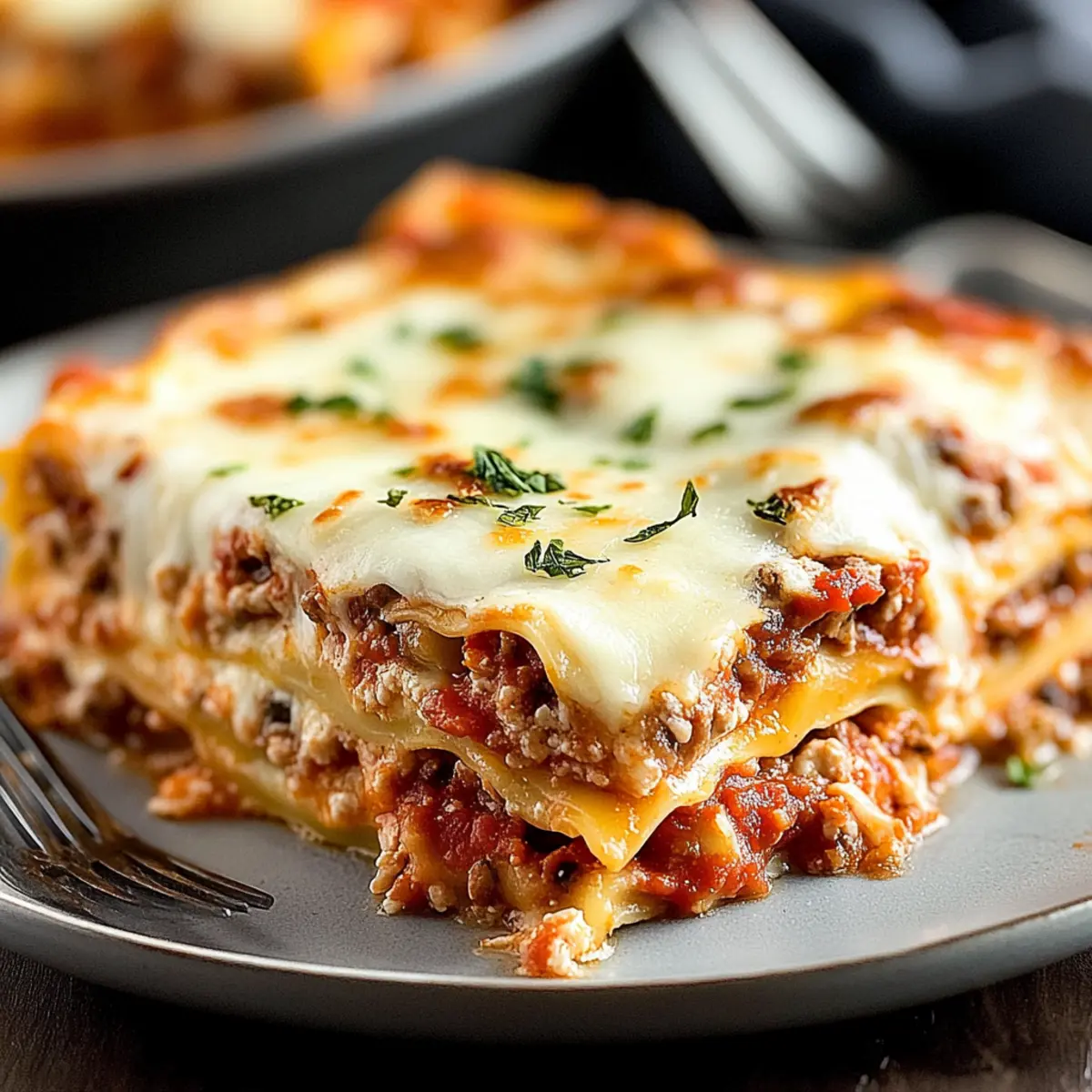 Low Carb Keto Lasagna