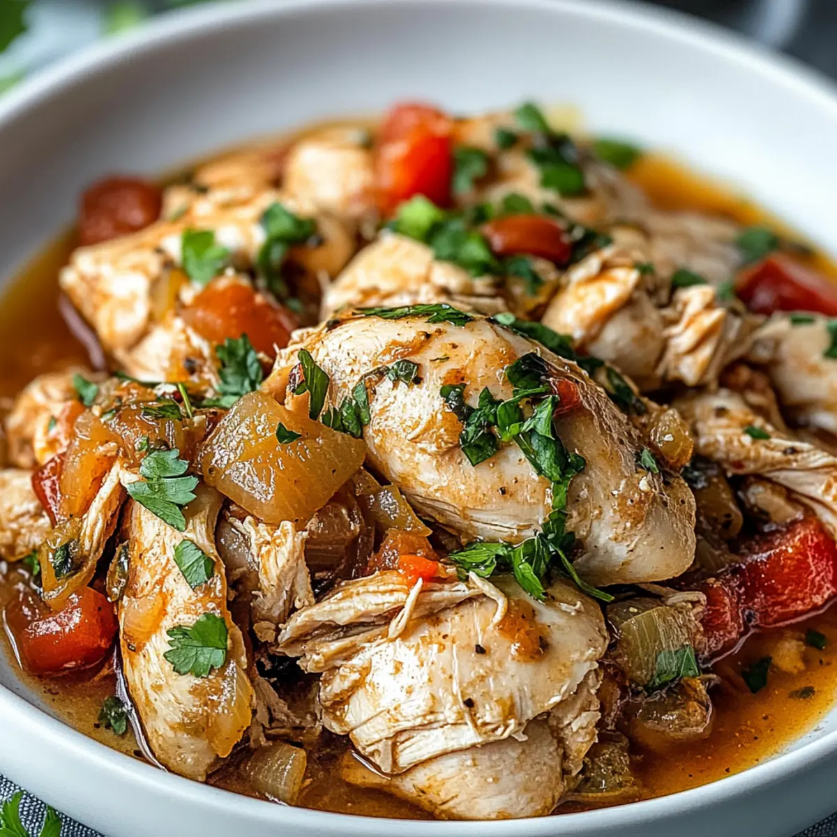 Crockpot Italian Chicken