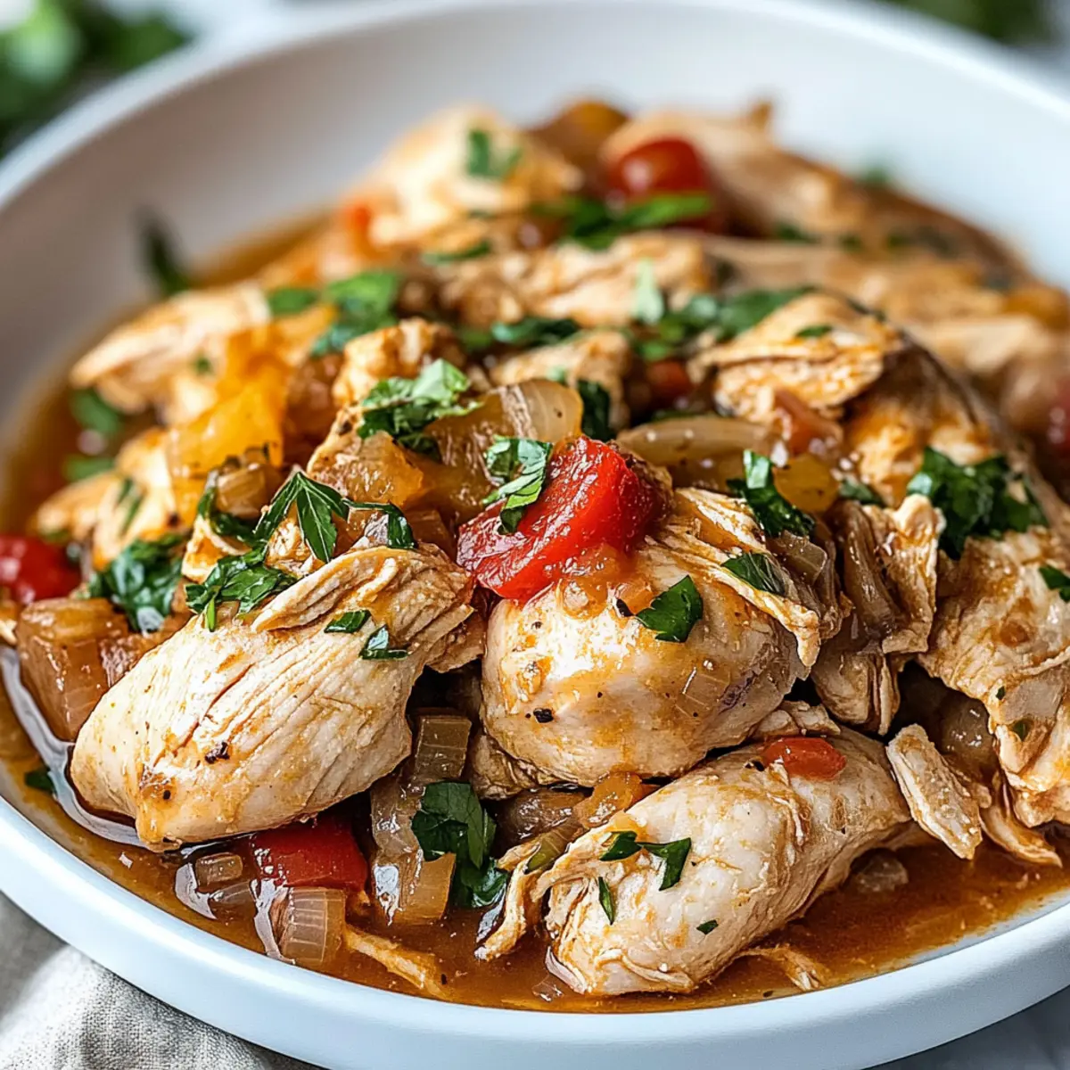 Crockpot Italian Chicken