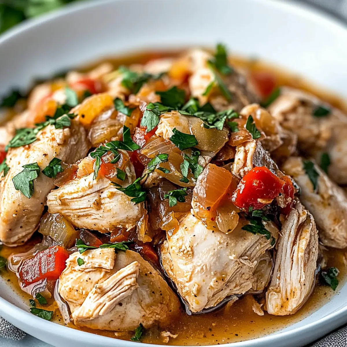 Crockpot Italian Chicken