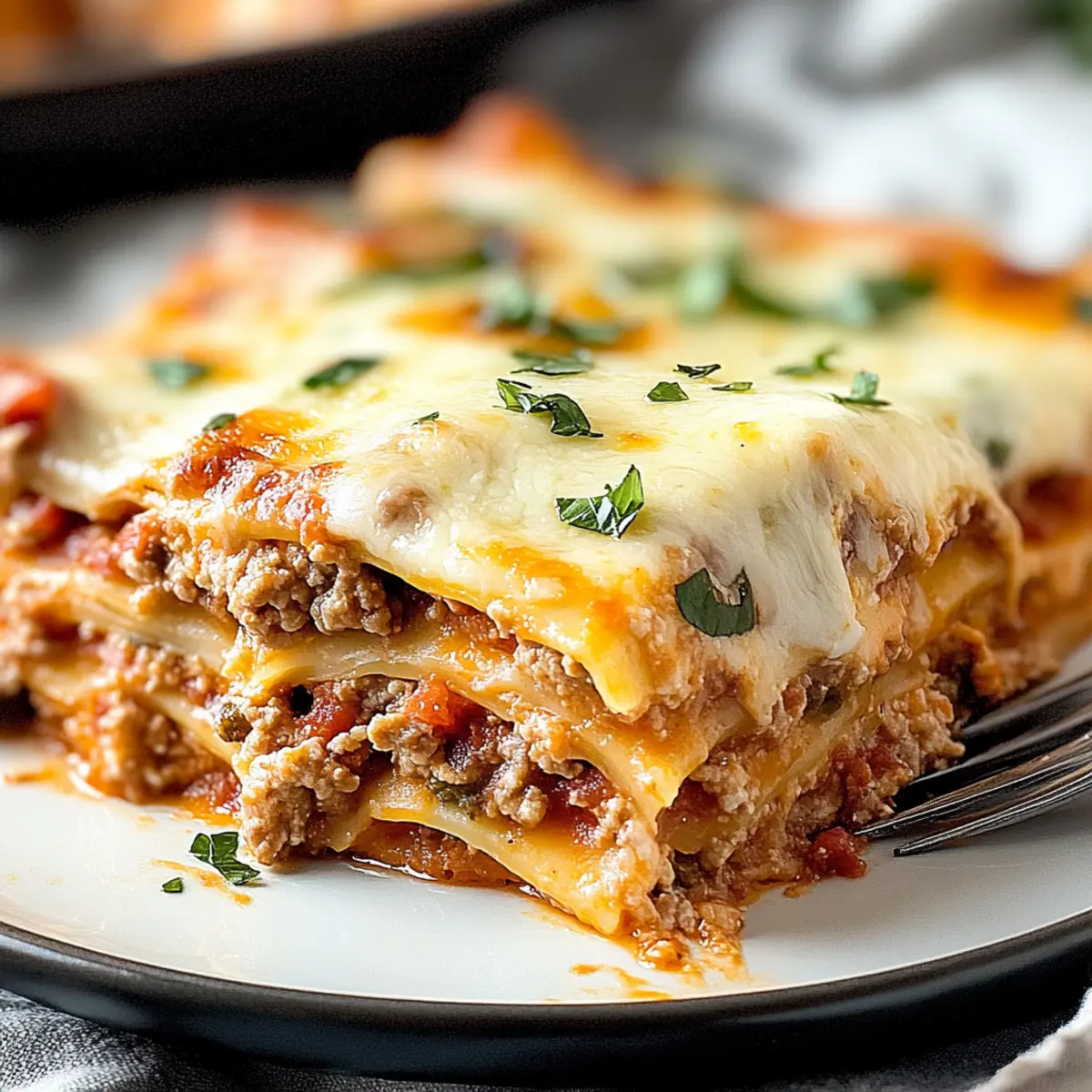 Low Carb Keto Lasagna