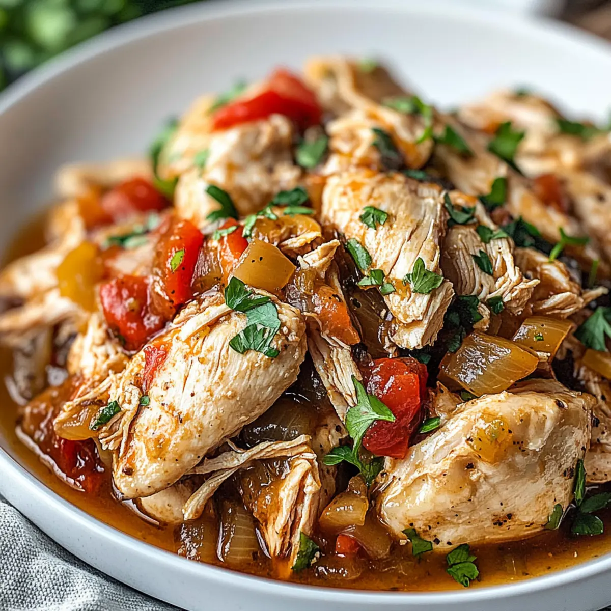 Crockpot Italian Chicken