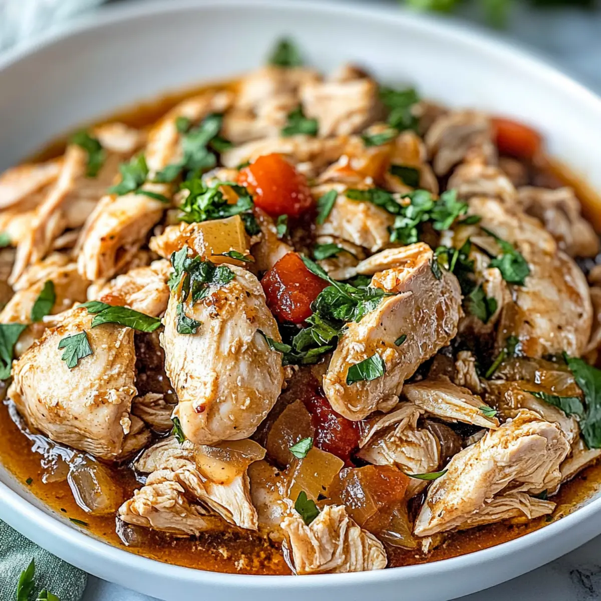 Crockpot Italian Chicken