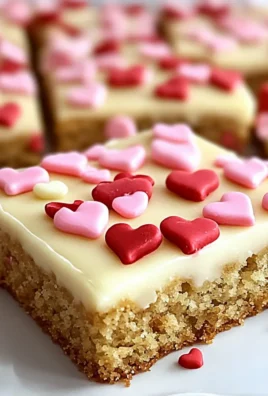 Chewy Valentine Sugar Cookie Bars