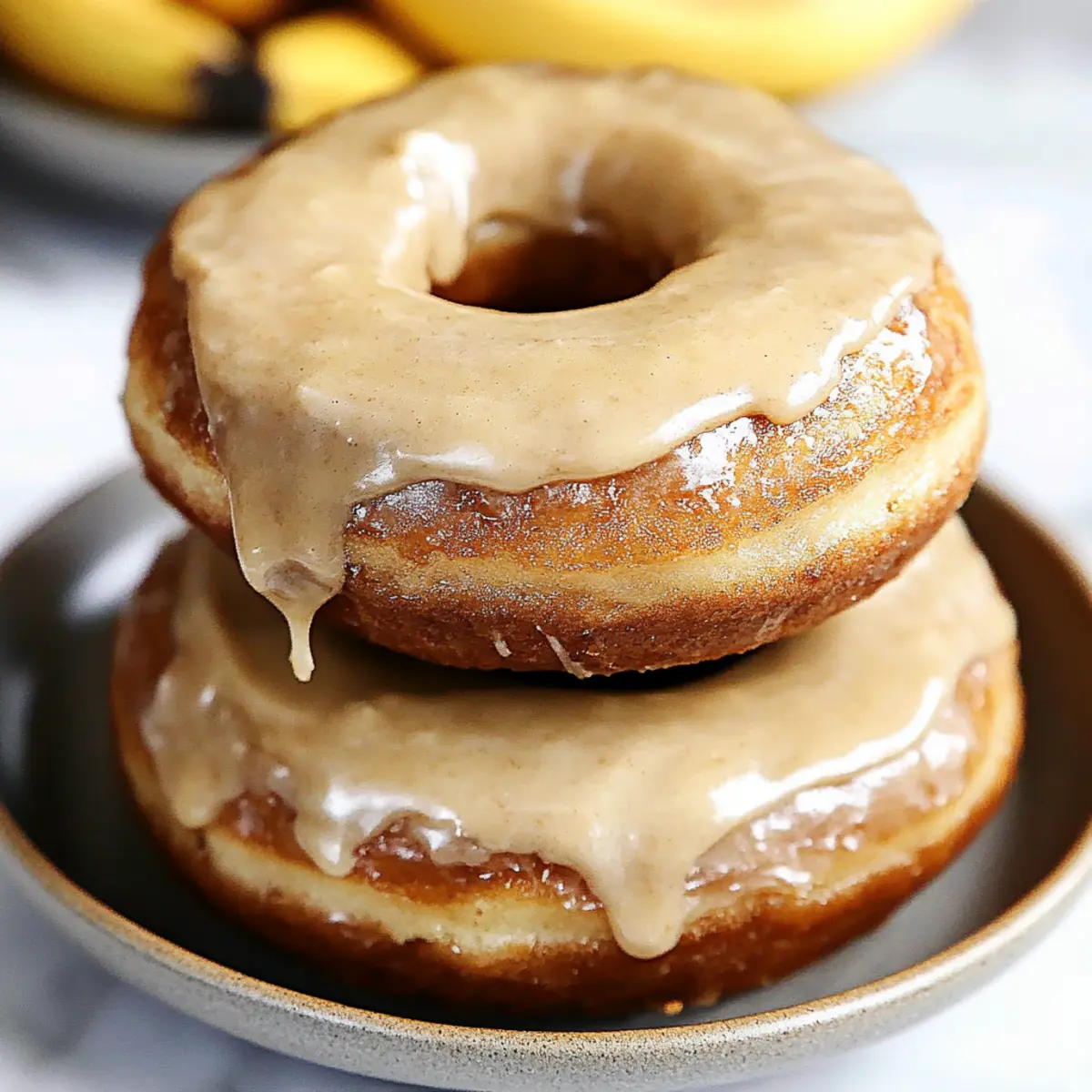 Banana Bread Donuts