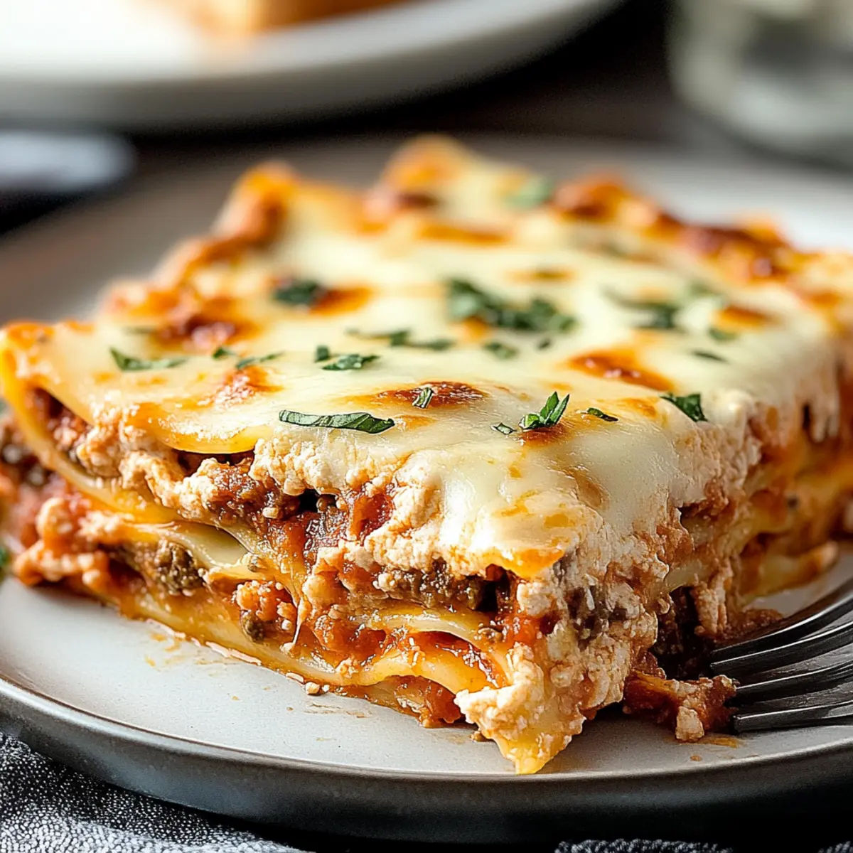 Low Carb Keto Lasagna