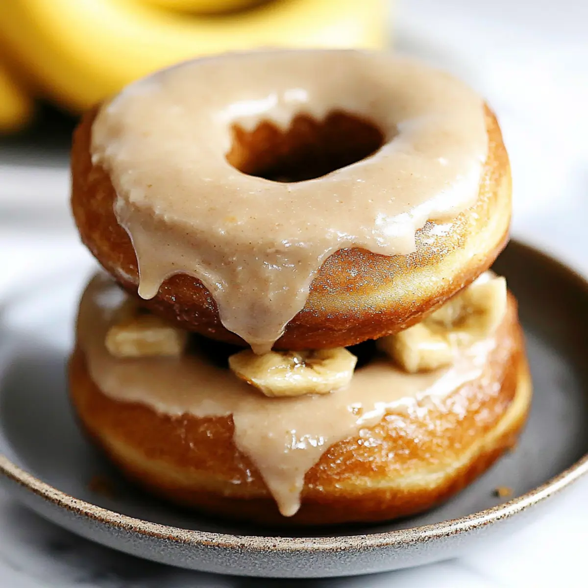 Banana Bread Donuts