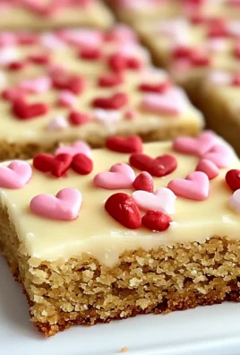 Chewy Valentine Sugar Cookie Bars