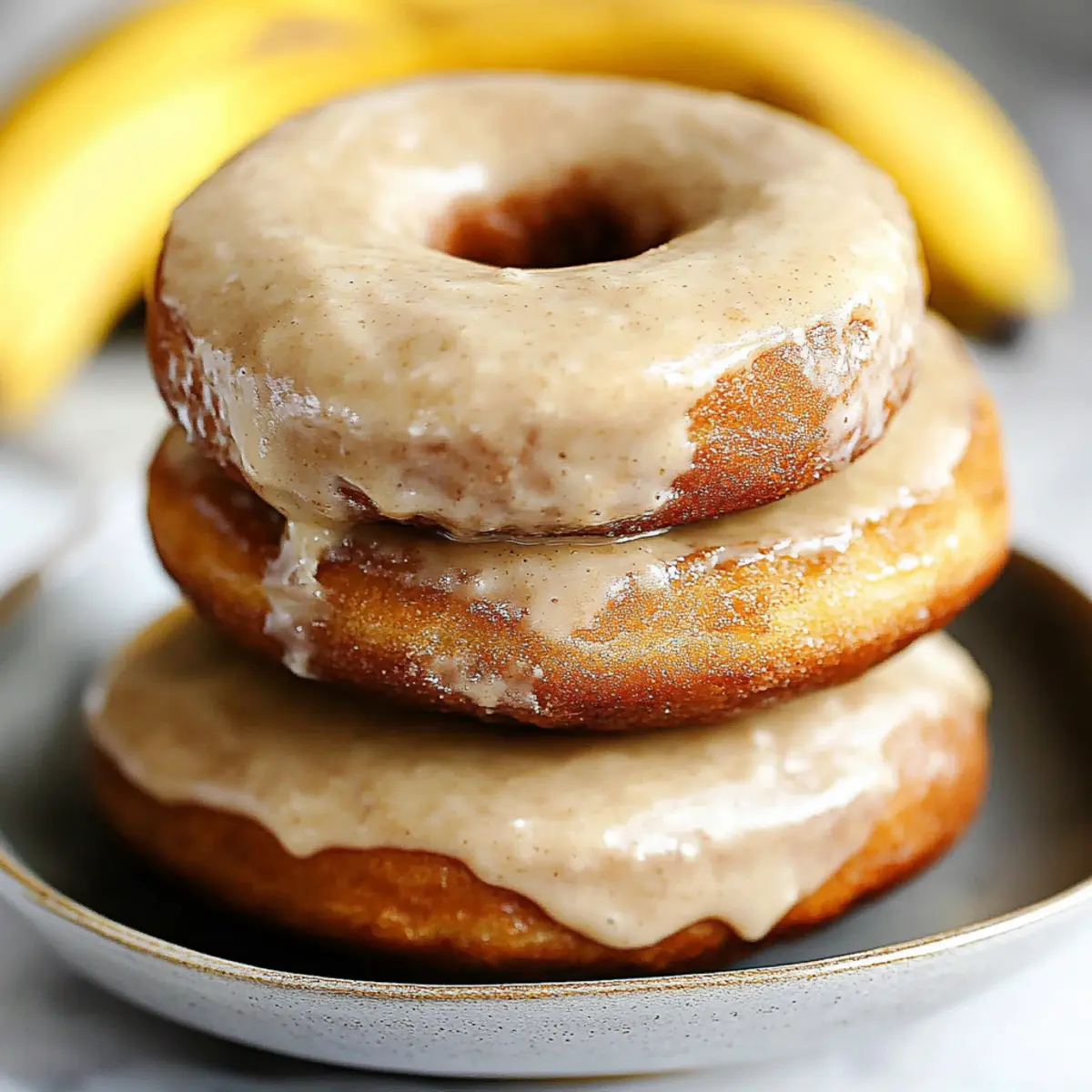Banana Bread Donuts